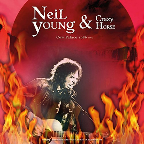 NEIL YOUNG & CRAZY HORSE - COW PALACE (LP - live 1986)