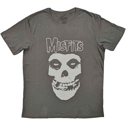 MISFITS - LOGO & FIEND - NERO - (L) - TSHIRT