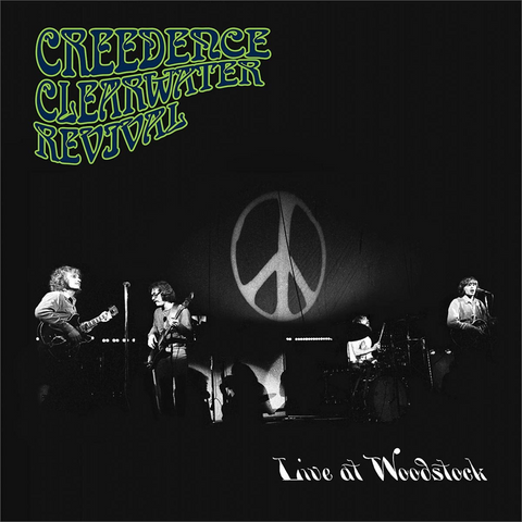 CREEDENCE CLEARWATER REVIVAL - LIVE AT WOODSTOCK (LP - 1969)