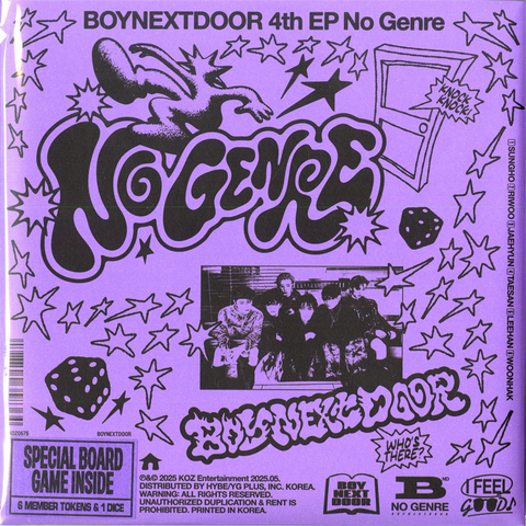 BOYNEXTDOOR - NO GENRE: 4TH EP (2025 - BOARD GAME VERSION)
