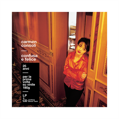 CARMEN CONSOLI - CONFUSA E FELICE (LP+CD - 25th ann. | rem22 - 1997)