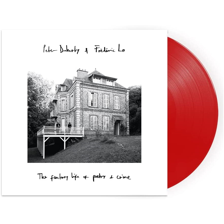 PETER DOHERTY & FREDERIC LO - FANTASY LIFE OF POETRY & CRIME (LP - rosso - 2022)