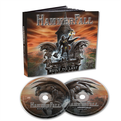 HAMMERFALL - BUILT TO LAST (cd+dvd)