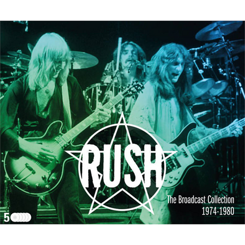 RUSH - BROADCAST COLLECTION 1974-80 (2020 - 5CD)
