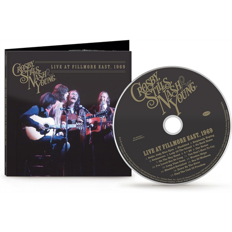 CROSBY STILLS NASH & YOUNG - LIVE AT FILLMORE EAST, 1969 (2024)