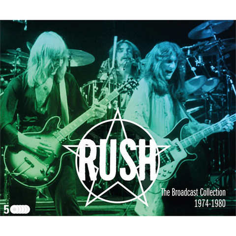 RUSH - BROADCAST COLLECTION 1974-80 (2020 - 5cd)