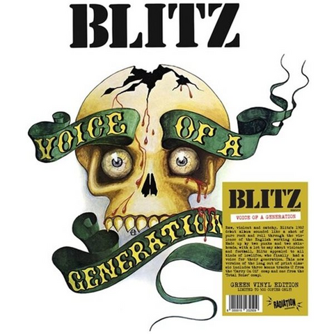 BLITZ - VOICE OF A GENERATION (LP – verde - rem22 - 1982)