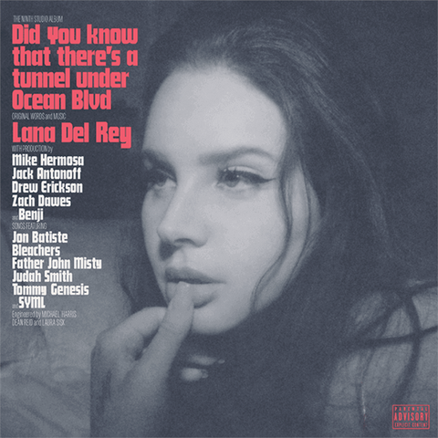 LANA DEL REY - DID YOU KNOW THERE'S A TUNNEL UNDER OCEAN BLVD (2023 - INDIE EXCLUSIVE | ALT COVER)