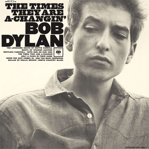 BOB DYLAN - THE TIMES THEY ARE A CHANGIN' (LP - 1964)