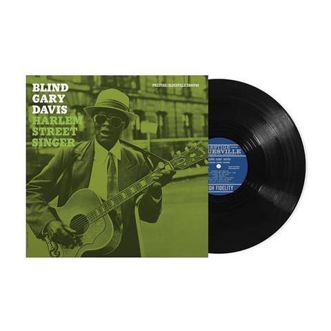 BLIND GARY DAVIS - HARLEM STREET SINGER (LP - REM24 - 1960)