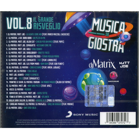 DJ MATRIX & MATT JOE - MUSICA DA GIOSTRA | vol.8 (2021)