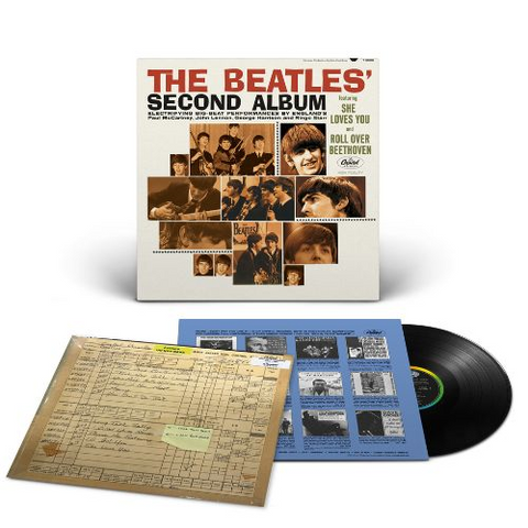 THE BEATLES - THE BEATLES' SECOND ALBUM (LP - REM24 - 1964)