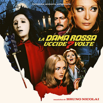 BRUNO NICOLAI - LA DAMA ROSSA UCCIDE SETTE VOLTE (2LP - RSD'22 - 1972)