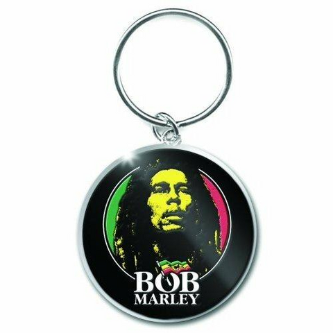 BOB MARLEY - LOGO FACE - PORTACHIAVI METALLO