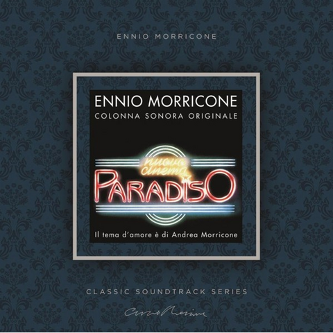 ENNIO MORRICONE ENNIO/NIC - NUOVO CINEMA PARADISO (LP - clrd - 1988)