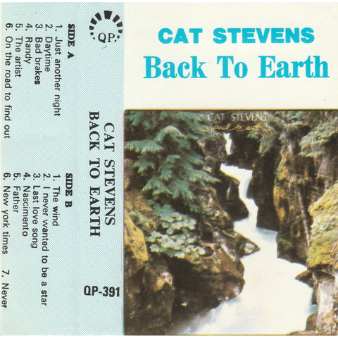CAT STEVENS - BACK TO EARTH (1979 - musicassetta)