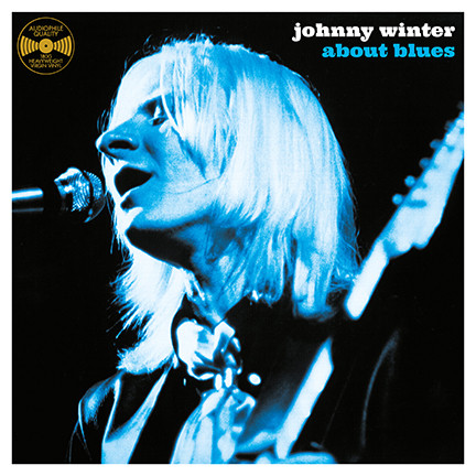 JOHNNY WINTER - ABOUT BLUES (LP - 1970 - compilation)