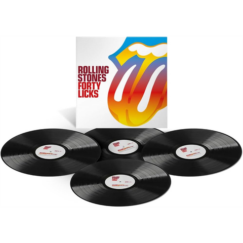THE ROLLING STONES - FORTY LICKS (4LP - best of | rem23 - 2002)