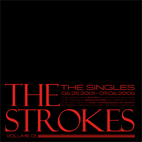 THE STROKES - THE SINGLES vol.1 (10X7’’ - 2023)