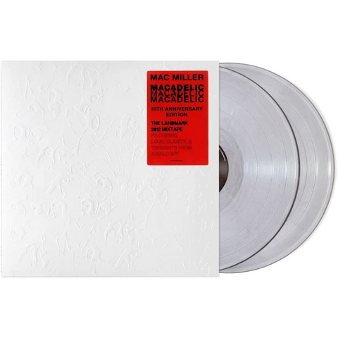 MAC MILLER - MACADELIC (2LP - silver | mixtape | rem22 - 2012)