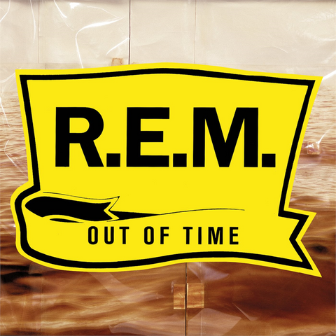 R.E.M. - OUT OF TIME (LP - yellow - 1991)