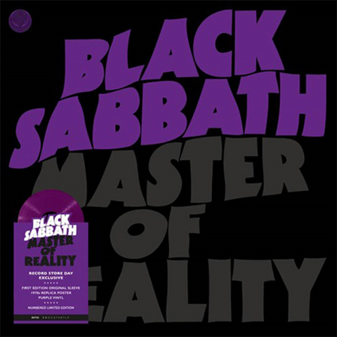 BLACK SABBATH - MASTER OF REALITY (LP - RSD'21 - 1971)