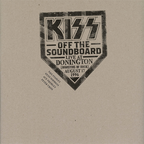 KISS - OFF THE SOUNDBOARD: donington (3LP - 2022)