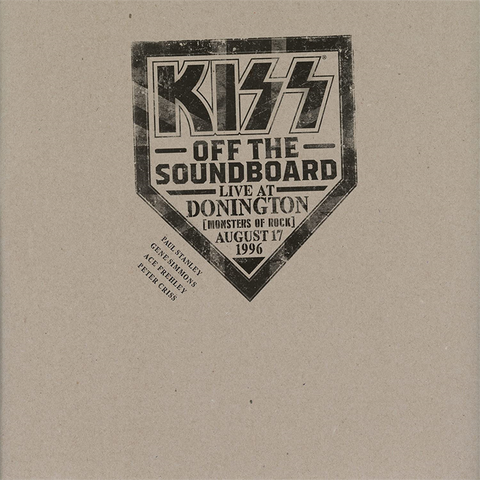 KISS - OFF THE SOUNDBOARD: DONINGTON (3LP - 2022)