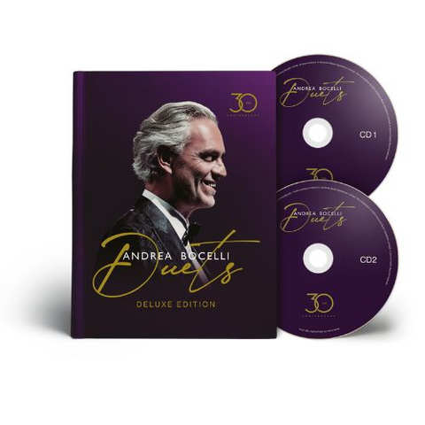 ANDREA BOCELLI - DUETS (2024 - 2CD+LIBRO)