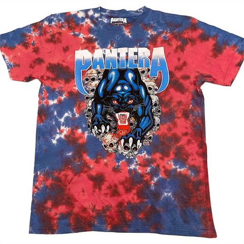 PANTERA - PANTHER - BLU - M - T-SHIRT