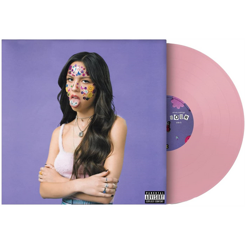 OLIVIA RODRIGO - SOUR  (LP - baby pink | ed22 - 2021)