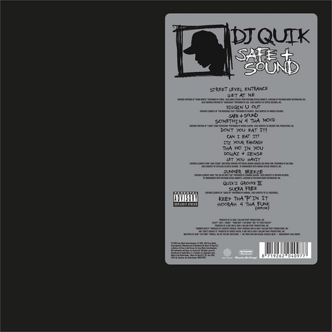 DJ QUIK - SAFE + SOUND (2LP - COLORATO | 30TH ANN | REM25 - 1995)
