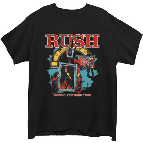 RUSH - RUSH - MOVING PICTURES | t-shirt nera | tg M