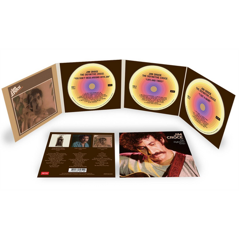 JIM CROCE - THE DEFINITIVE CROCE (2023 - 3CD)