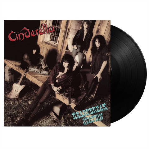 CINDERELLA - HEARTBREAK STATION (LP - RE26 - 1990)