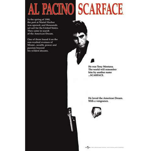 AL PACINO - 82 - SCARFACE - POSTER