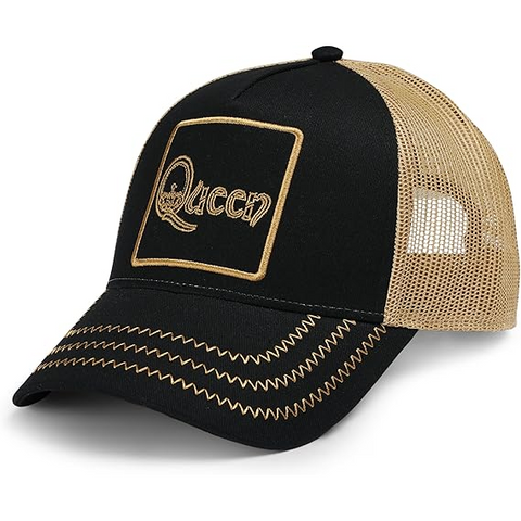 QUEEN - QUEEN - TRUCKER CAP | NERO - CAPPELLINO CON VISIERA