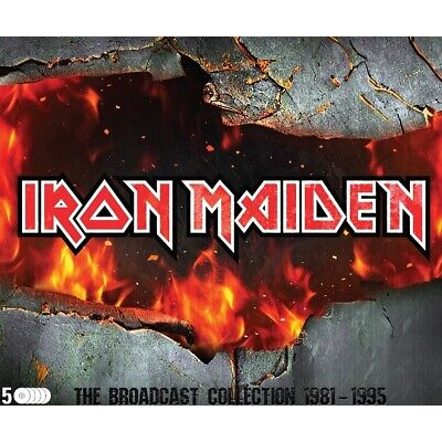 IRON MAIDEN - BROADCAST COLLECTION 1981-1995 (2023 - 5cd)