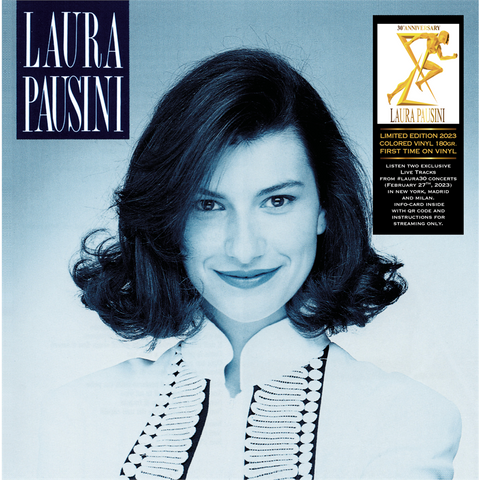 LAURA PAUSINI - LAURA PAUSINI (LP - 30TH ANN | CLRD | REM23 - 1993)