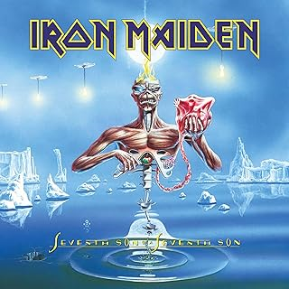 IRON MAIDEN - SEVENTH SON OF SEVENTH SON (LP - REM24 - 1988)