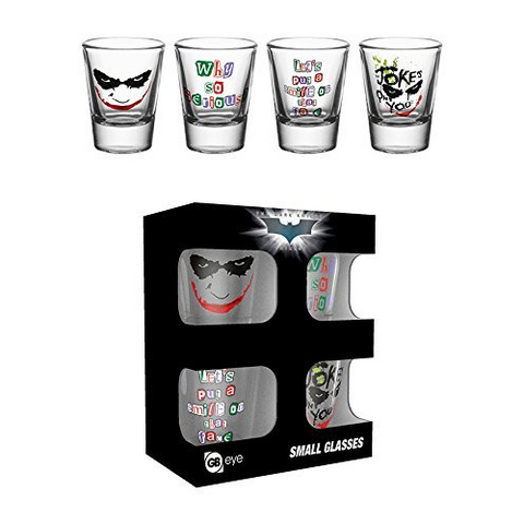 BATMAN - JOKER - set bicchieri shot