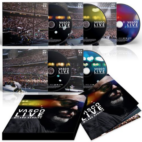 VASCO ROSSI - VASCO LIVE MILANO SANSIRO (2025 - 2CD+2DVD+BLURAY | LTD ED BOX)