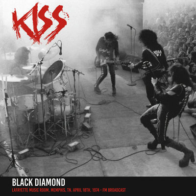 KISS - BLACK DIAMOND: Lafayette music room (LP - 1974)