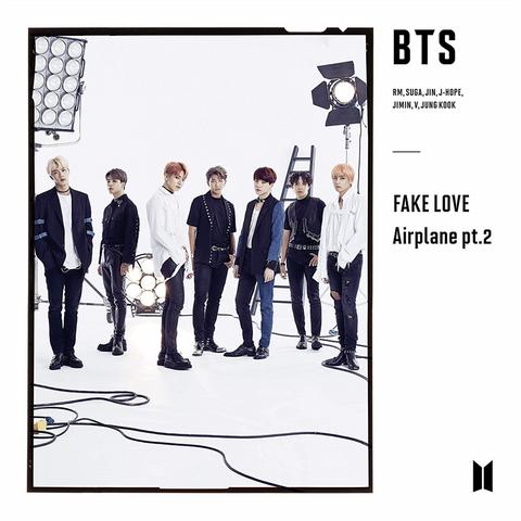 BTS - FAKE LOVE/AIRPLANE pt.2 - B version (2019 - cd+dvd)