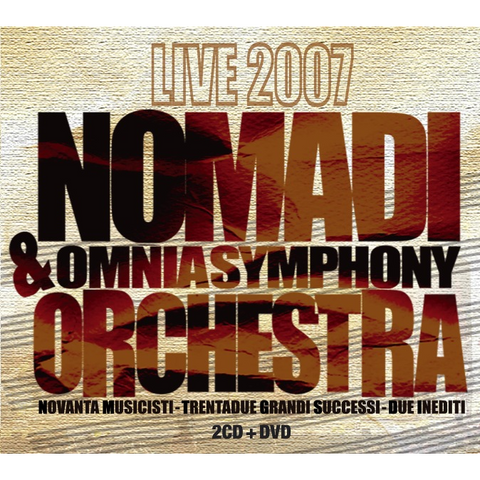 NOMADI - NOMADI & OMNIA SYMPHONY (2LP - live ltd esclusiva - 2007)