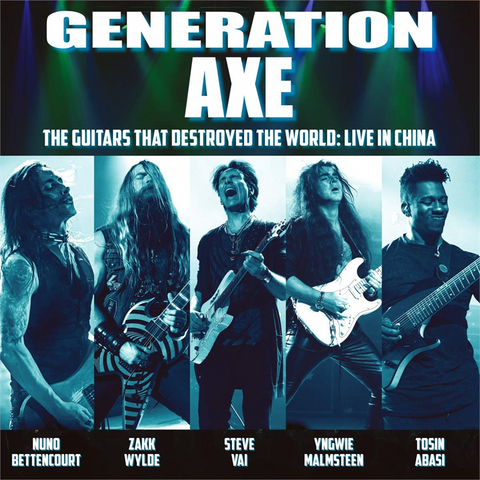 ARTISTI VARI - GENERATION AXE: guitars that destroyed the world