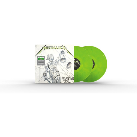 METALLICA - AND JUSTICE FOR ALL (2LP - green | ltd ed | rem24 - 1988)
