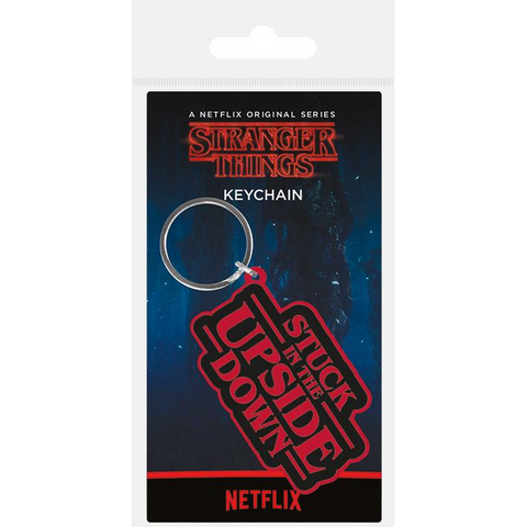 STRANGER THINGS - STUCK IN THE UPSIDE DOWN - PORTACHIAVI / GOMMA