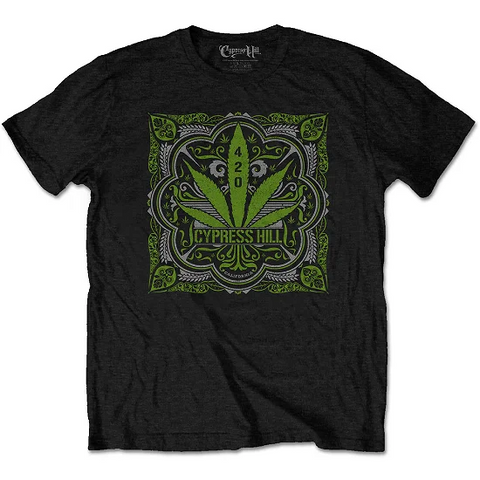 CYPRESS HILL - 420 LEAF - NERO - M - T-SHIRT