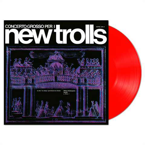 NEW TROLLS - CONCERTO GROSSO (LP - ROSSO TRASPARENTE | REM'21 - 1971)